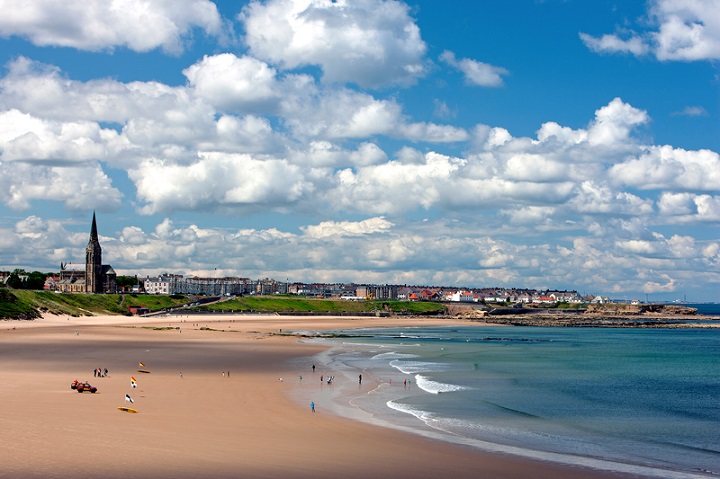 Tynemouth beach